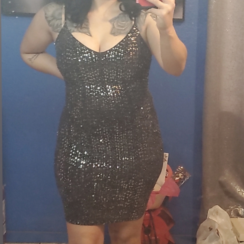 Fashion Nova sparkle dress